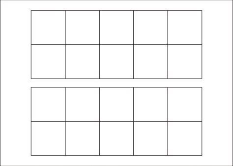 10 Best Blank Double Ten Frame Printable Pdf For Free At Printablee