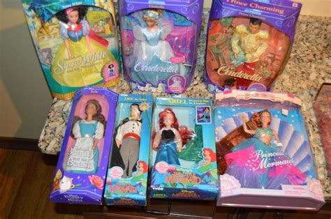 Barbies And Disney Dolls Still In Box Late 1990s To Early 2000s