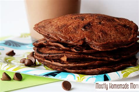Chocolate Milk Pancakes Mostly Homemade Mom