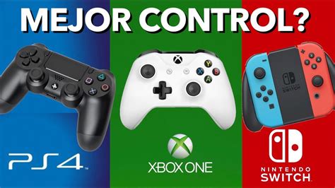Mejor Control Ps4 Vs Xbox One Vs Switch ComparaciÓn Parte 3