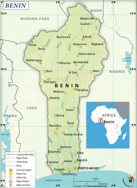 Kingdom Of Benin Map