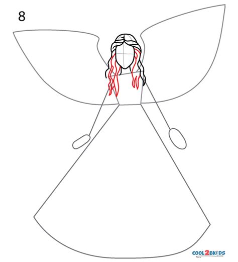How To Draw An Angel Step By Step Pictures