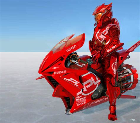 Artstation Moto 02 Kevin Prangley Futuristic Motorcycle Concept