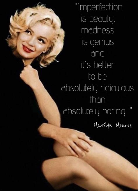 Marilyn Monroe Quote Posters Marilyn Monroe Quote Poster By