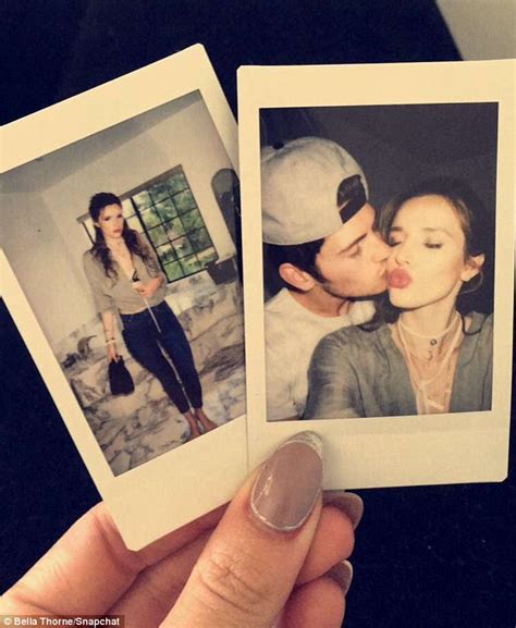 Bella Thornes Affectionate With Beau Gregg Sulkin As They Celebrate
