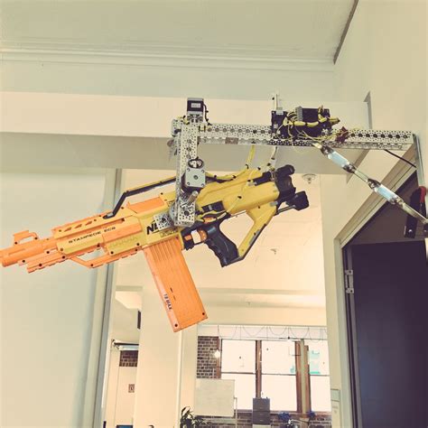 As my boys gets older. Introducing the Automated Nerf Turret Mount at the Sydney ...