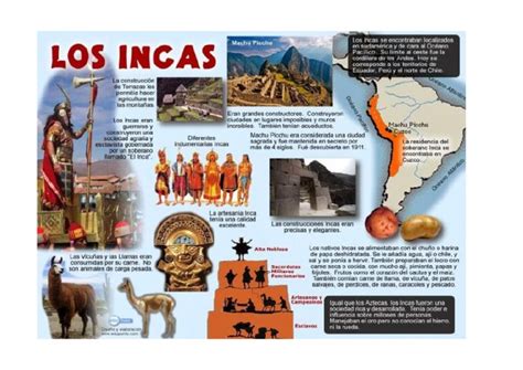 Infografia De Los Incas Perú Imperio Inca