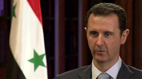 Syria Conflict President Assad On Weapons Of War Bbc News