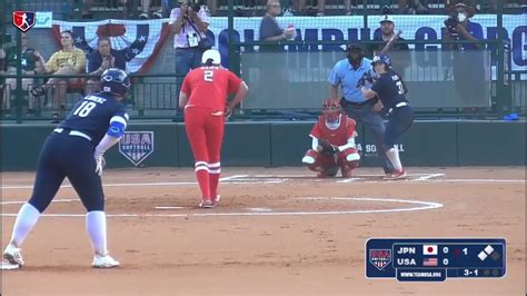 team usa softball vs team japan softball july 4 2022 exhibition game gold medal rematch