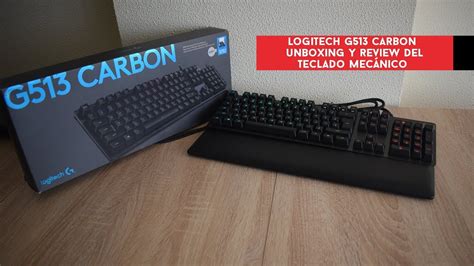 Logitech Gaming Mechanical Keyboard G513 Carbon