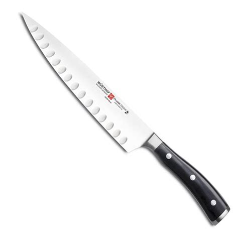 Wusthof Classic Ikon 8 Inch Cooks Knife Hollow Edge