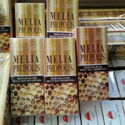 Jual Propolis Melia Kemasan Baru Original Isi 55 Ml Shopee Indonesia