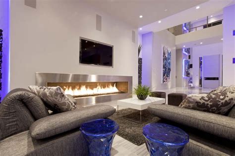 Contemporary Tv Wall Design For Modern Living Room Decozilla
