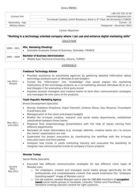 Curriculum Vitae Davide Uberti Pdf