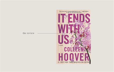 It Ends With Us By Colleen Hoover Book Review