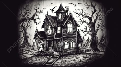 Haunted House Dibujo