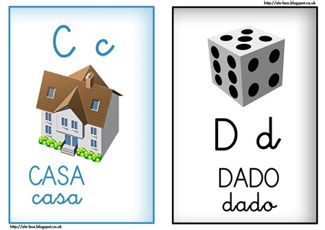 C De Casa Y D De Dado Spanish Classroom Teaching Spanish Dado Tattos