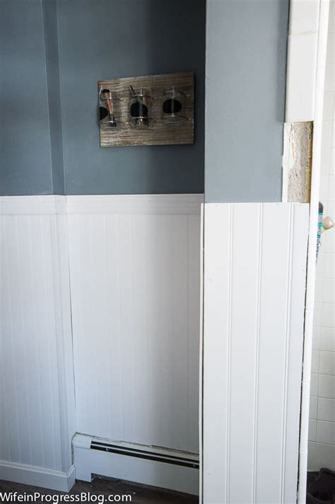 Beadboard In A Bathroom How To Install Your Own In An Afternoon