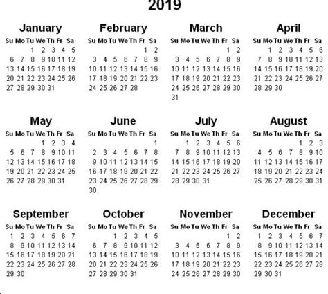 20192021 Three Year Calendar Free Printable Pdf Templates