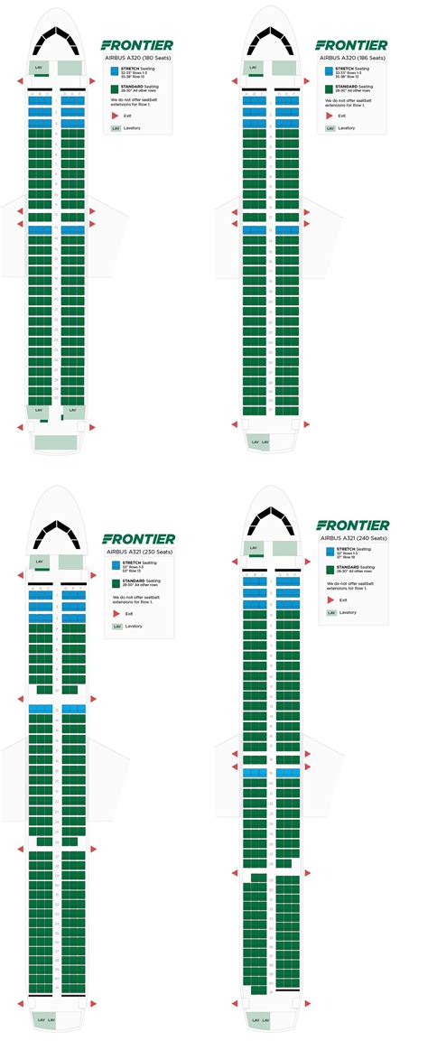 Frontier Airbus A320 Seat Map Hot Sex Picture