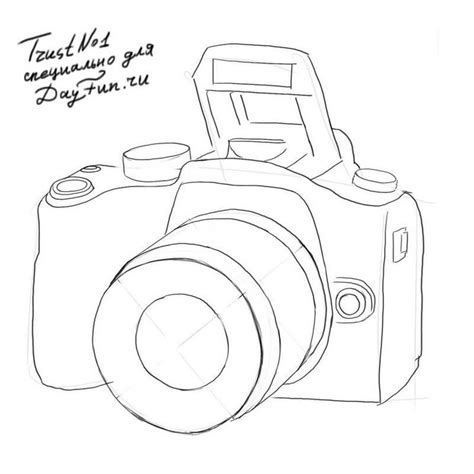 How To Draw A Camera Step By Step 3 Camera Drawing Camera Sketches