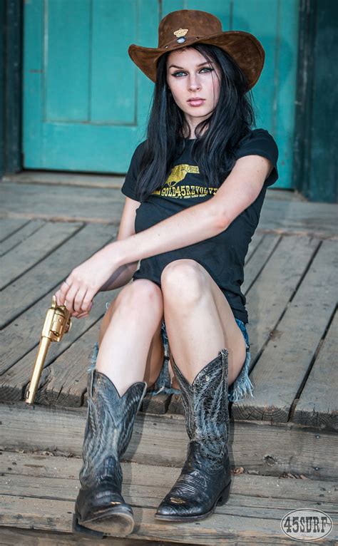 Pretty Cowgirl Model Goddess With Cowboy Hat Cowboy Boots Flickr