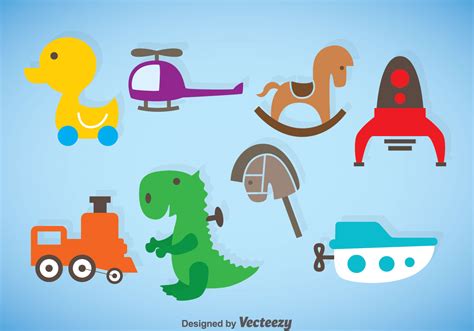 Kids Stuff Vector Set 112476 Vector Art At Vecteezy