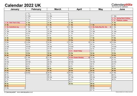 Printable Large Calendar 2022 Printable Calendar 2021