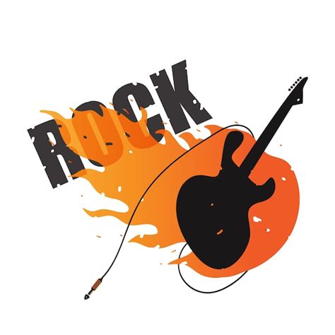 Premium Vector Rock Music Logo