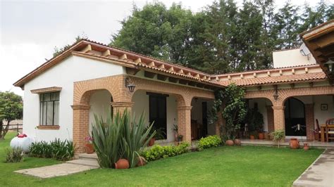 Fachada De Casa Colonial ⭐ Hermosa Hacienda Homes House Exterior