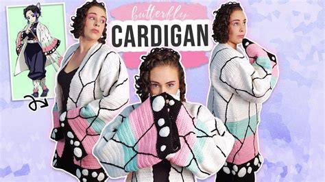 Butterfly Cardigan Demon Slayer Inspired Crochet Pattern And Tutorial