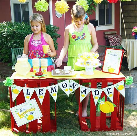 free lemonade stand printables get lemonade stand ideas and some free printable decorations