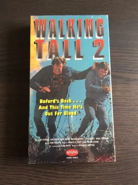 NEW WALKING TALL VHS Videotape Bo Svenson Rhino Home Video Sealed Ships Free PicClick