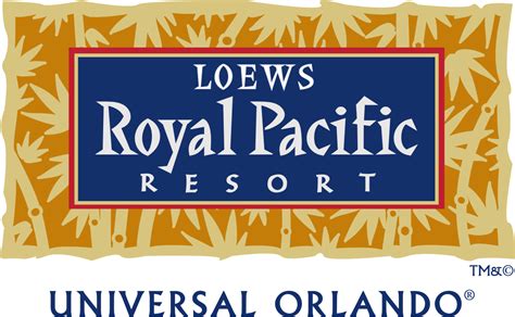 Loews Royal Pacific Resort At Universal Orlando Logo Original Size