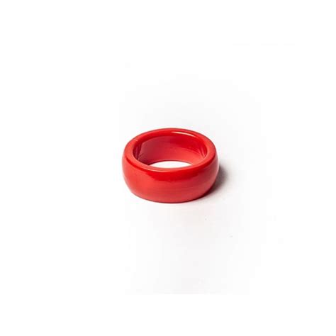 Mister B Tight Grabber Cock Ring Red Bent Ltd