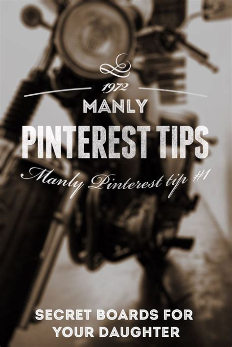 sign in pinterest advice social media pinterest manly