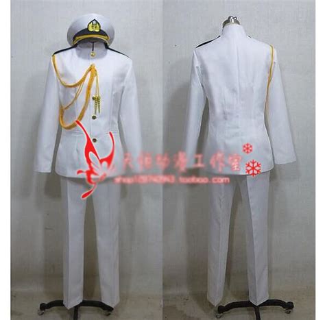 Kantai Collection Teitoku T Admiral Uniforms Cosplay Costume In Anime