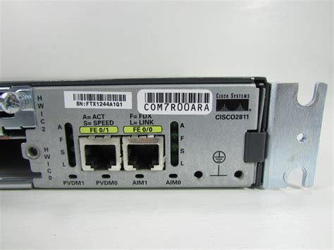 Cisco 2811 Router Premier Equipment Solutions Inc