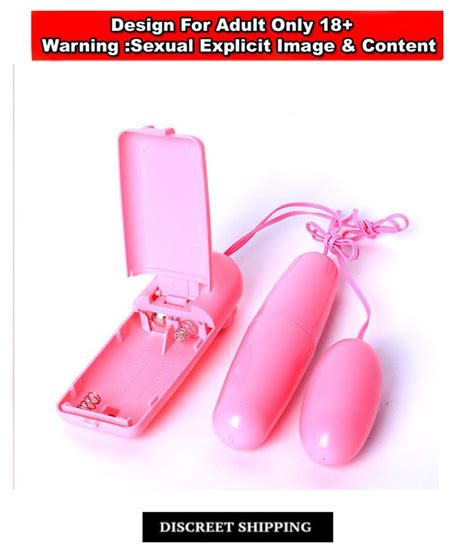 Kamahouse Vibrating Double Dual Egg Vibe Vibrator Sex Toys For Women
