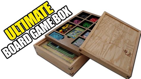 Building The Ultimate Board Game Box Power Grid Youtube