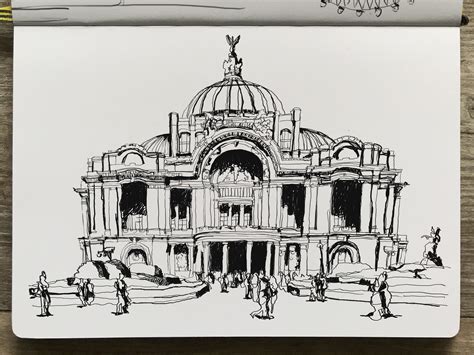 Palacio De Bellas Artes Ciudaddemexico Mexico Bellas Artes