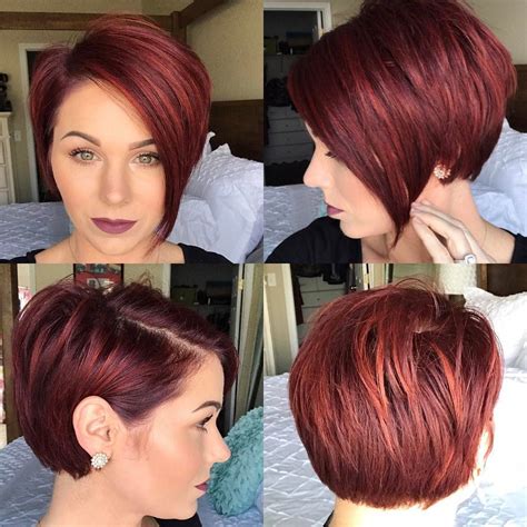 40 Hottest Short Hairstyles Short Haircuts 2019 Bobs Pixie Cool Colors