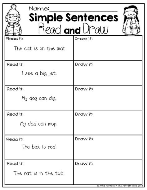 19 Best Images Of Kindergarten Sentence Writing Practice Worksheets