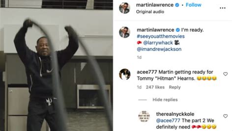 ‘lets Go Marty Mar Martin Lawrences New Workout Video Has Fans