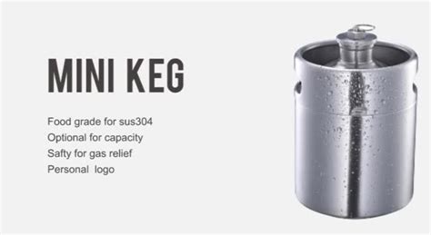 64 Oz Mini Keg Growler Stainless Steel Beer Barrel Buy Mini Keg64 Oz