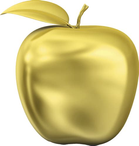 Golden Apple Stock Photography Clip Art Gold Coins Golden Apple Clip