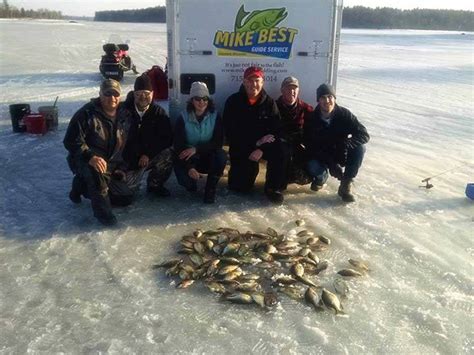 Hayward Wisconsin Fishing Guide And Ice Fishing Guide Mike Best Guiding