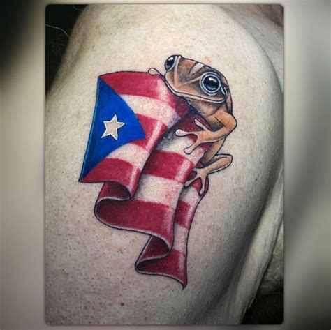 Coqui Frog Tattoo