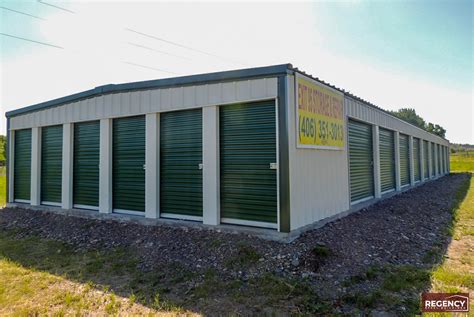 Prefabricated Mini Storage Building In Forsyth Montana