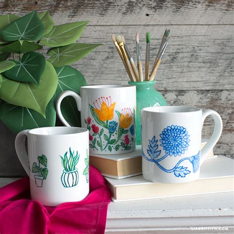 How To Make Diy Hand Painted Mugs